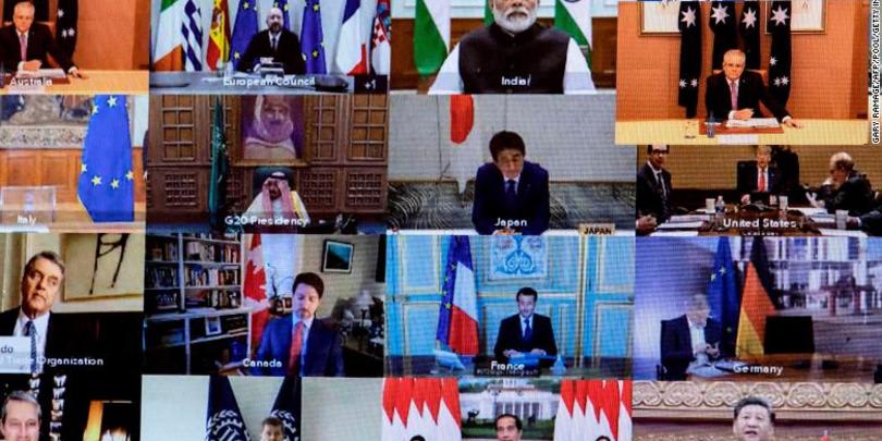 G20-ის ლიდერების ვიდეოკონფერენცია