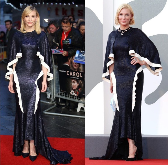 ესტებან კარტაზარის საღამო (2015 წელი) და ვენეციის 2020 წლის კინოფესტივალი (მარჯვნივ)