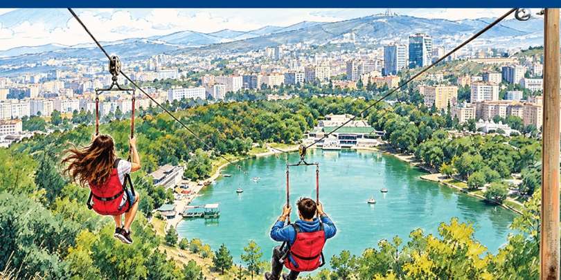 კუს ტბის ზიპლაინი
